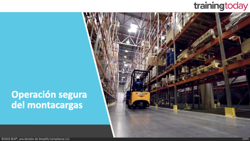 Forklift Safety Training ESPAÑOL
